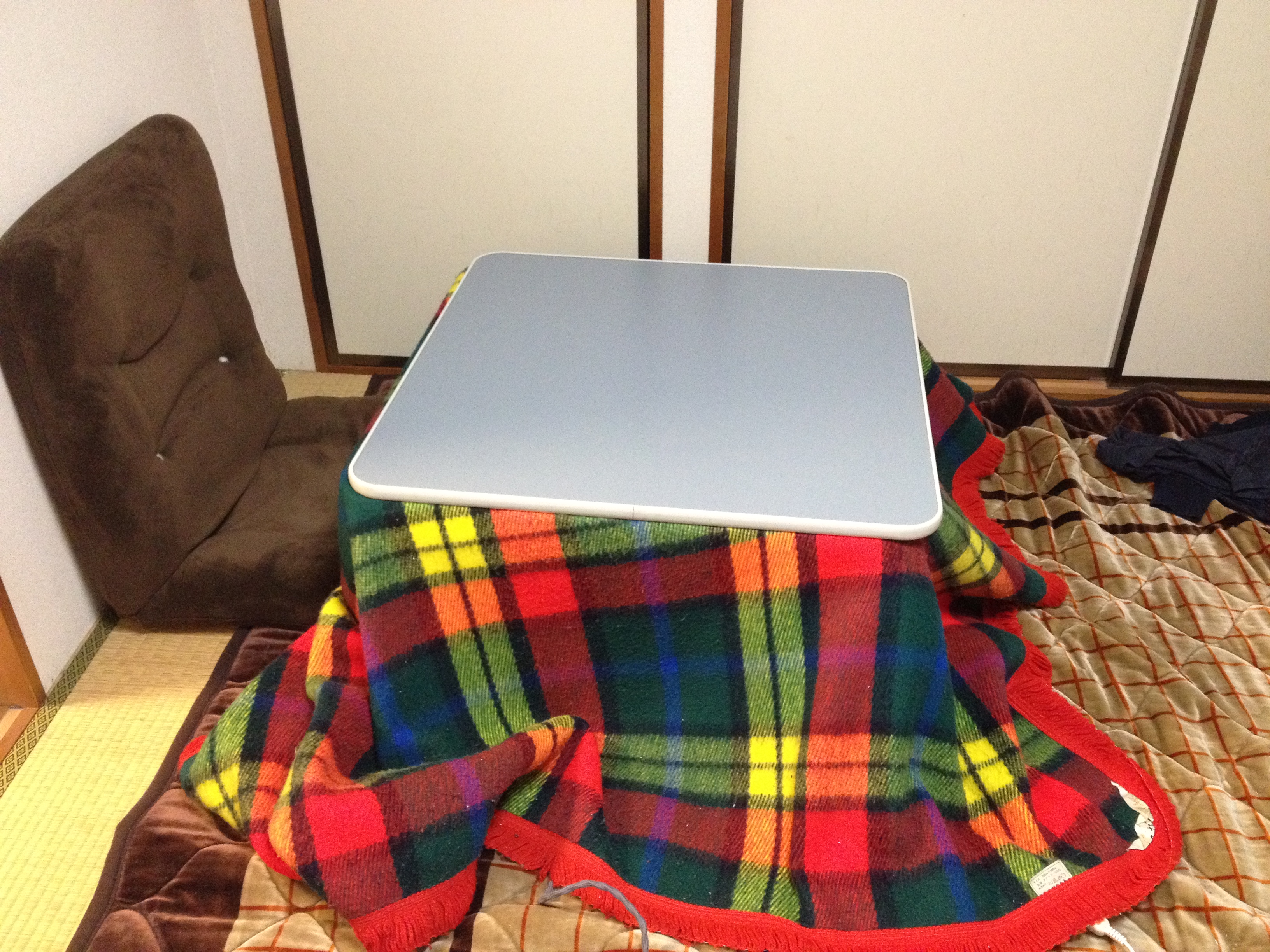 This Giant Kotatsu Futon is Big Enough to Keep an Entire Family Warm